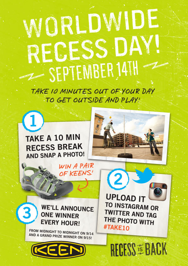 Worldwide Recess Day with Keen