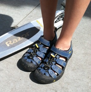Summer Shoes: Keen and Salt-water Sandals